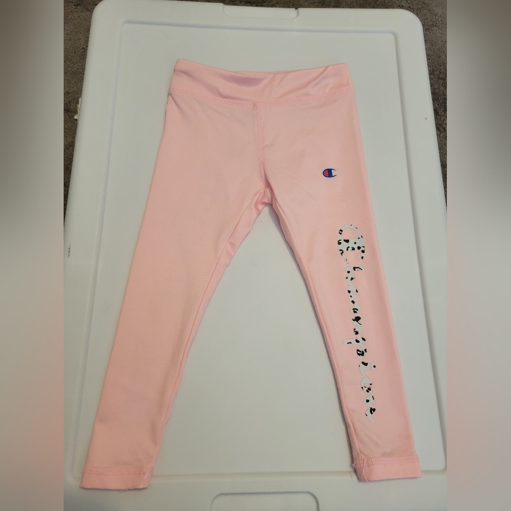 Champion Toddler Pink / Cheetah writing 2T